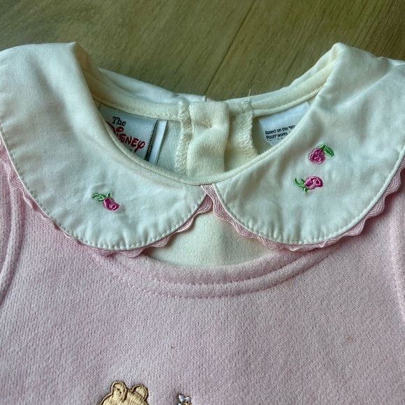 Vintage Classic Pooh girls 24month/2t dress set outfit y2k - Picture 3 of 9